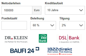 Immobilienfinanzierung berechnen